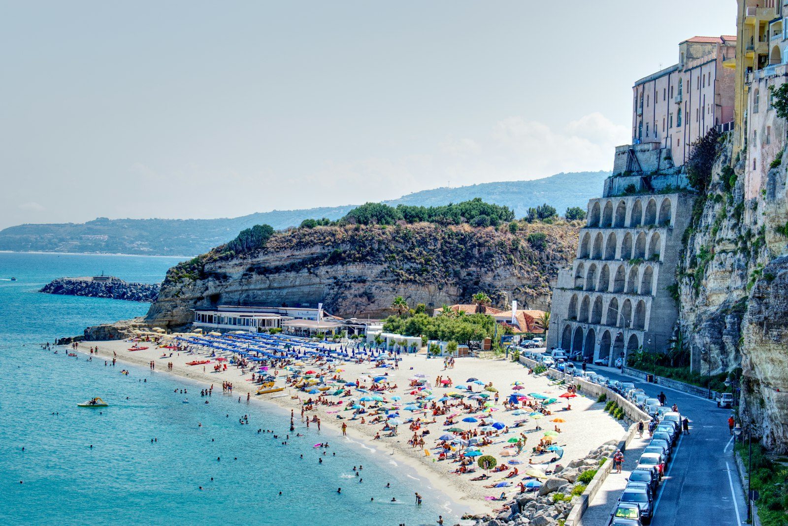 Tropea, la costa della Calabria sul Tirreno
